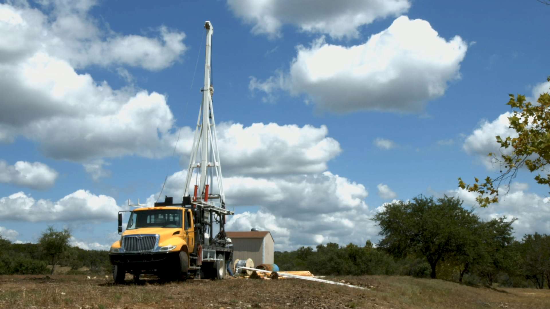 Water well site